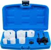 BGS technic Körkivágó készlet 8 részes, átmérő: 22-65mm, mélység: 2" (BGS 3906)