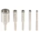 BGS technic 5 részes gyémánt korona fúrószár készlet, 6-25 mm (BGS 3917)