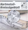 BGS DIY Karbid hegyű körfűrész tárcsa, 350 x 30 x 3.4 mm, 40 fogú (BGS 3958)