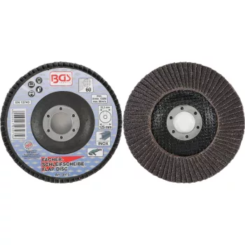   BGS technic Lamellás csiszolótárcsa 125mm, 60-es szemcse (BGS 3975)