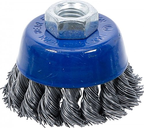 BGS technic Kúpos drótkorong kefe M14x2, 65mm átmérőjű (BGS 3980)