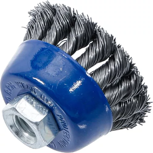 BGS technic Fazékkefe sodrott acélhuzallal, Ø65 mm, M14 × 2 (BGS 3980)