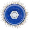 BGS technic Fazékkefe sárgaréz bevonatú acélhuzallal, Ø75 mm, M14 × 2, max. 12 500 ford./perc (BGS 3983)