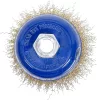 BGS technic Fazékkefe sárgaréz bevonatú acélhuzallal, Ø75 mm, M14 × 2, max. 12 500 ford./perc (BGS 3983)