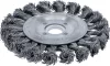 BGS technic Drótkorong sodrott acélhuzallal, Ø115 mm, 22,2 mm-es furattal (BGS 3985)