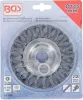 BGS technic Drótkorong sodrott acélhuzallal, Ø115 mm, 22,2 mm-es furattal (BGS 3985)