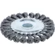 BGS technic Drótkorong sodrott acélhuzallal, Ø125 mm, 22,2 mm-es furattal (BGS 3986)
