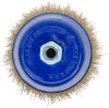 BGS technic Fazékkefe sárgaréz bevonatú acélhuzallal, Ø125 mm, M14 × 2, max. 6500 ford./perc (BGS 3988)