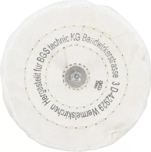 BGS technic Polírozó korong 6 mm befogású, 120 x 22 mm (BGS 3989)