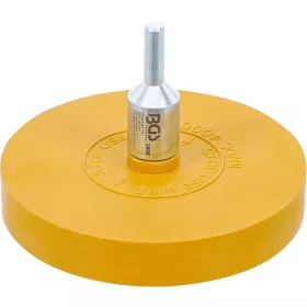   BGS technic Fóliaradír matrica- és ragasztóeltávolításhoz, Ø90 mm, 6 mm-es szárral (BGS 3999)