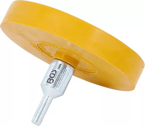 BGS technic Fóliaradír matrica- és ragasztóeltávolításhoz, Ø90 mm, 6 mm-es szárral (BGS 3999)