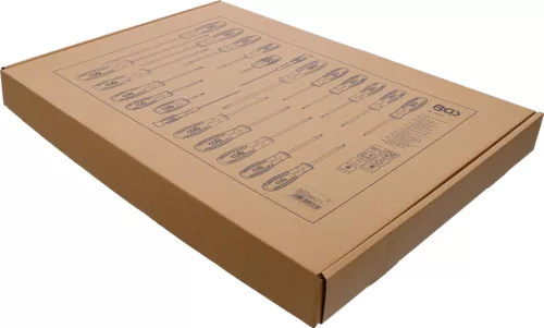 BGS technic 3/3 Szerszámtálca szerszámkocsikhoz, üresen: csavarhúzók számára (nem tartozék) (BGS 4014-5)