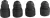 BGS technic Tartalék húzópofák a BGS 402 szegecselőhöz, 2.4 - 3.2 - 4.0 - 4.8 mm (BGS 402-2)