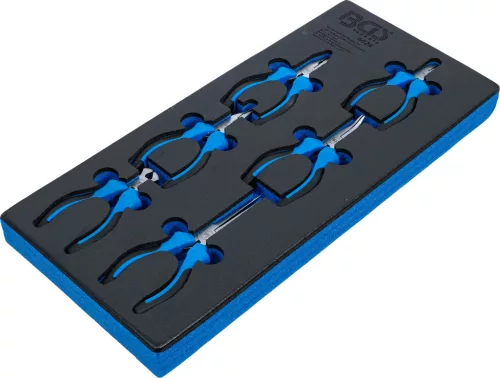 BGS technic 1/3 Szerszámtálca szerszámkocsihoz: 6 részes precíziós fogó készlettel (BGS 4024)
