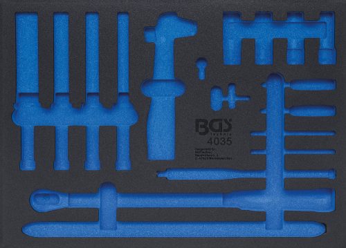 BGS technic 3/3 Szerszámtálca szerszámkocsihoz | üres | a BGS 4035-hez (BGS 4035-1)