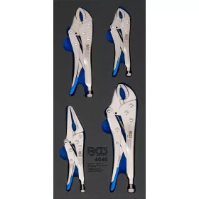   BGS technic 1/3 Szerszámtálca szerszámkocsihoz: 4 részes Grip fogó készlettel (BGS 4040)