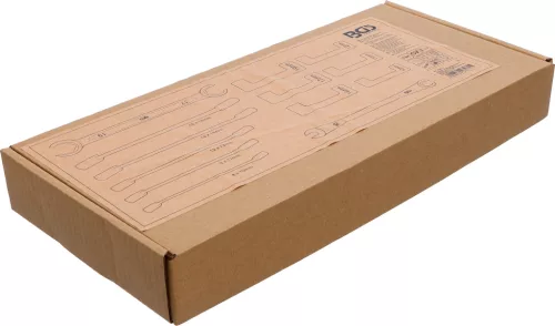BGS technic 1/3 Szerszámtálca szerszámkocsihoz, üresen: 13 részes fékcsőkulcs és 3/8" speciális dugókulcs készlethez (nem tartozék) (BGS 4048-1)