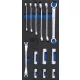 BGS technic 1/3 Szerszámtálca szerszámkocsihoz: 13 részes fékcsőkulcs és 3/8" speciális dugókulcs készlettel (BGS 4048)