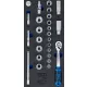 BGS technic 1/3 Szerszámtálca szerszámkocsihoz: 26 részes 3/8" dugókulcs készlettel (BGS 4052)