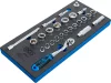 BGS technic 1/3 Szerszámtálca szerszámkocsihoz: 26 részes 3/8" dugókulcs készlettel (BGS 4052)