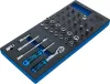 BGS technic 1/3 Szerszámtálca szerszámkocsihoz: 41 részes 1/4" dugókulcs készlettel (BGS 4054)