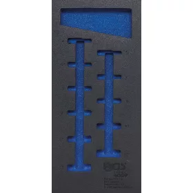   BGS technic 1/3 Szerszámtálca szerszámkocsihoz, üresen: 11 részes 1/4" 6-szögű hosszított dugókulcs készlethez, 4-13 mm (nem tartozék) (BGS 4059-1)