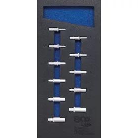   BGS technic 1/3 Szerszámtálca szerszámkocsihoz: 11 részes 1/4" 6-szögű hosszított dugókulcs készlettel, 4-13 mm (BGS 4059)