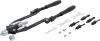 BGS technic Popszegecshúzó és szegecsanyahúzó készlet, hosszú karos, 3,2–6,4 mm / M4–M10 (BGS 405)