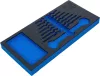 BGS technic 1/3 Szerszámtálca szerszámkocsihoz, üresen: 8 részes villáskulcs készlethez, 6-22 mm (nem tartozék) (BGS 4081-1)