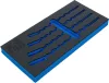 BGS technic 1/3 Szerszámtálca szerszámkocsihoz, üresen: 4 részes csillag-villáskulcs készlethez, 24-32 mm (nem tartozék) (BGS 4083-1)