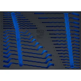   BGS technic 3/3 szerszámtálca szerszámkocsihoz, üresen: 35 részes villás- / csillag- / és csillag-villás kulcs készlethez (BGS 4089-1)