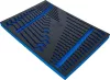 BGS technic 3/3 szerszámtálca szerszámkocsihoz, üresen: 35 részes villás- / csillag- / és csillag-villás kulcs készlethez (BGS 4089-1)