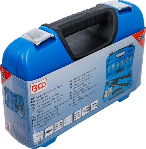 BGS technic Szegecsanya behúzó Profi, M3-M10 (BGS 408)