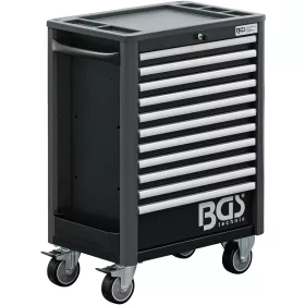   BGS technic Műhelykocsi 11 fiókkal, 724 × 470 × 1033 mm, üres kivitel (BGS 4103)