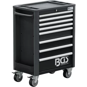   BGS technic Szerszámkocsi 8 fiókkal, 724 × 470 × 1033 mm, üres kivitel (BGS 4111)