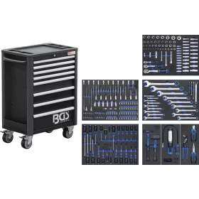   BGS technic Szerszámkocsi „Profi Standard” 8 fiókkal, 1/4”, 3/8” és 1/2” szerszámkészlettel, 234 szerszámmal (BGS 4113)