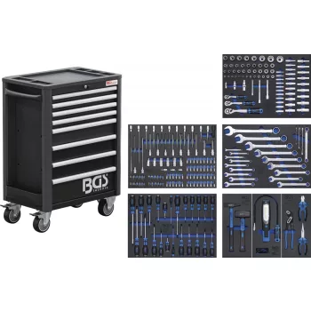   BGS technic Profi szerszámkocsi, "Standard", 234 szerszámmal (BGS 4113)