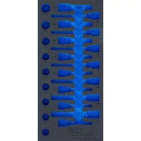   BGS technic 1/3 Szerszámtálca szerszámkocsihoz | üres | a BGS 4116-hez (BGS 4116-1)