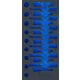 BGS technic 1/3 Szerszámtálca szerszámkocsihoz | üres | a BGS 4116-hez (BGS 4116-1)