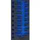BGS technic 1/3 Szerszámtálca szerszámkocsihoz | üres | a BGS 4116-hez (BGS 4116-1)