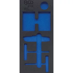   BGS technic 1/3 Szerszámtálca szerszámkocsihoz, üresen: 54 részes gumijavító készlethez (nem tartozék) (BGS 4124-1)