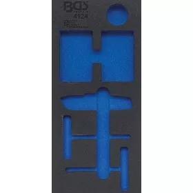   BGS technic 1/3 Szerszámtálca szerszámkocsihoz, üresen: 54 részes gumijavító készlethez (nem tartozék) (BGS 4124-1)