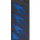 BGS technic 1/3 szerszámtálca szerszámkocsihoz, üresen: 3 részes karosszéria lemezvágó mini olló készlethez (nem tartozék) (BGS 4125-1)