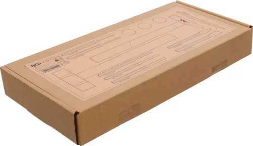 BGS technic 1/3 Szerszámtálca szerszámkocsihoz: 14 részes cserélhető fejű kalapács, csapszegkiütő és véső készlettel (BGS 4129)