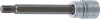 BGS technic 3/8" bitfej, M7x100mm (BGS 4142)