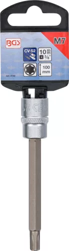 BGS technic 3/8" bitfej, M7x100mm (BGS 4142)