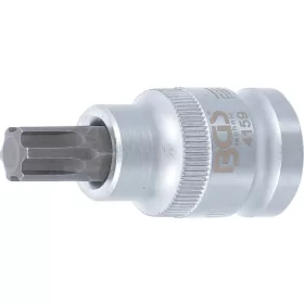   BGS technic 1/2" Speciális Bit Dugókulcs fej | hossz 54 mm | VAG Polydrive (BGS 4159)