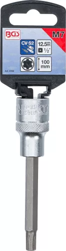 BGS technic bitfej Ribe R7x100mm, 1/2" (BGS 4162)