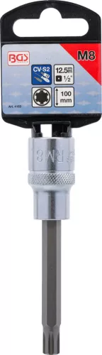 BGS technic bitfej Ribe R8x100mm, 1/2" (BGS 4163)