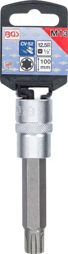 BGS technic 1/2" bitfej, R13x100mm (BGS 4167)